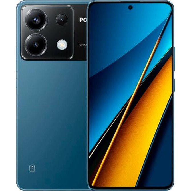 Xiaomi Poco X6 12/512GB Blue - зображення 1