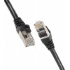 2E UTP Cat 6 RJ45 0.2m Black (2E-PC6COP-020BK) - зображення 1