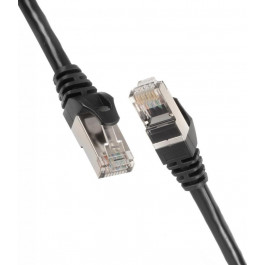   2E UTP Cat 6 RJ45 0.2m Black (2E-PC6COP-020BK)