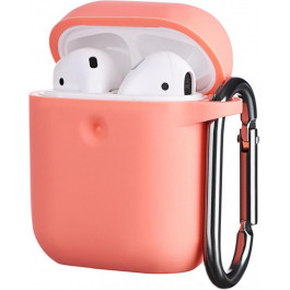   2E Чехол  для Apple AirPods Pure Color Silicone (3mm) Rose pink (2E-AIR-PODS-IBPCS-3-RPK)