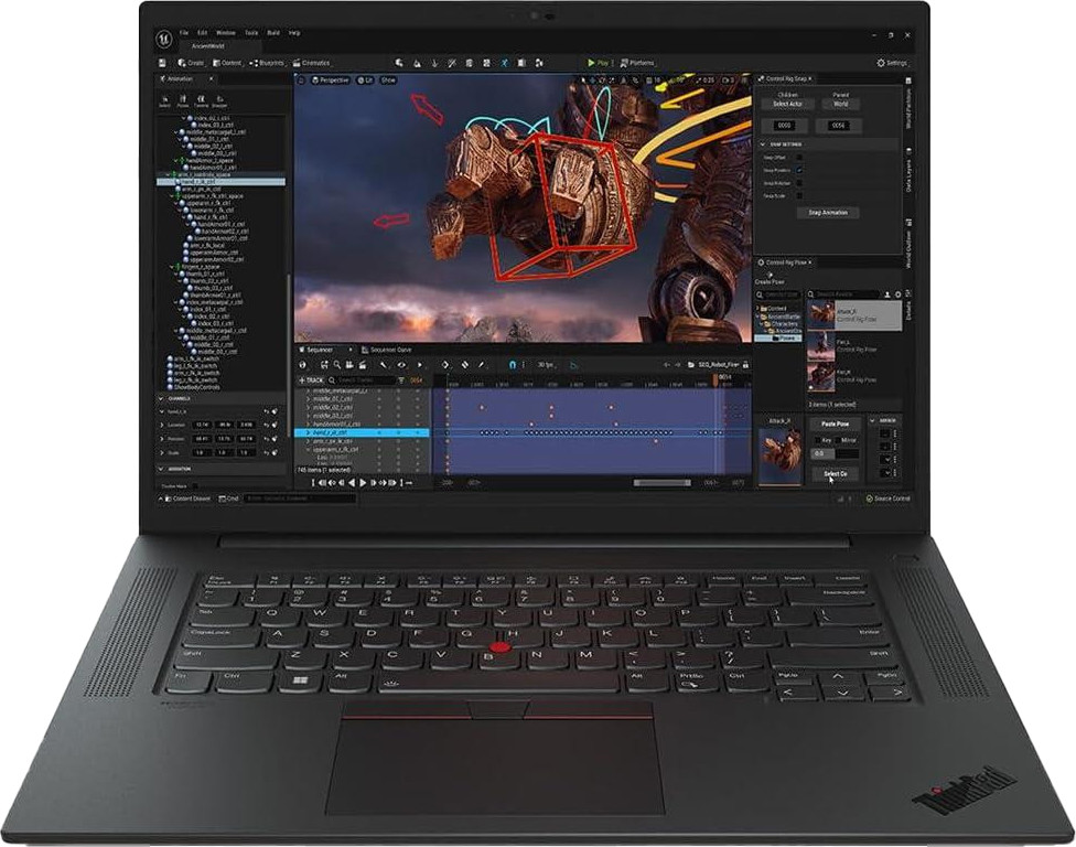 Lenovo ThinkPad P1 Gen 6 Black (21FVX007US) - зображення 1