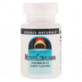   Source Naturals Метилкобаламин (В12)  5мг Вишня 30 таб (SN1328)