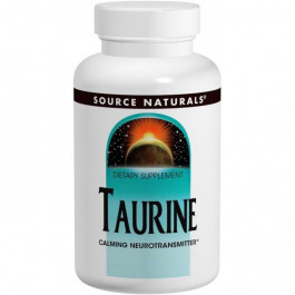   Source Naturals Таурін, 500 мг, 60 таблеток (SN1280)