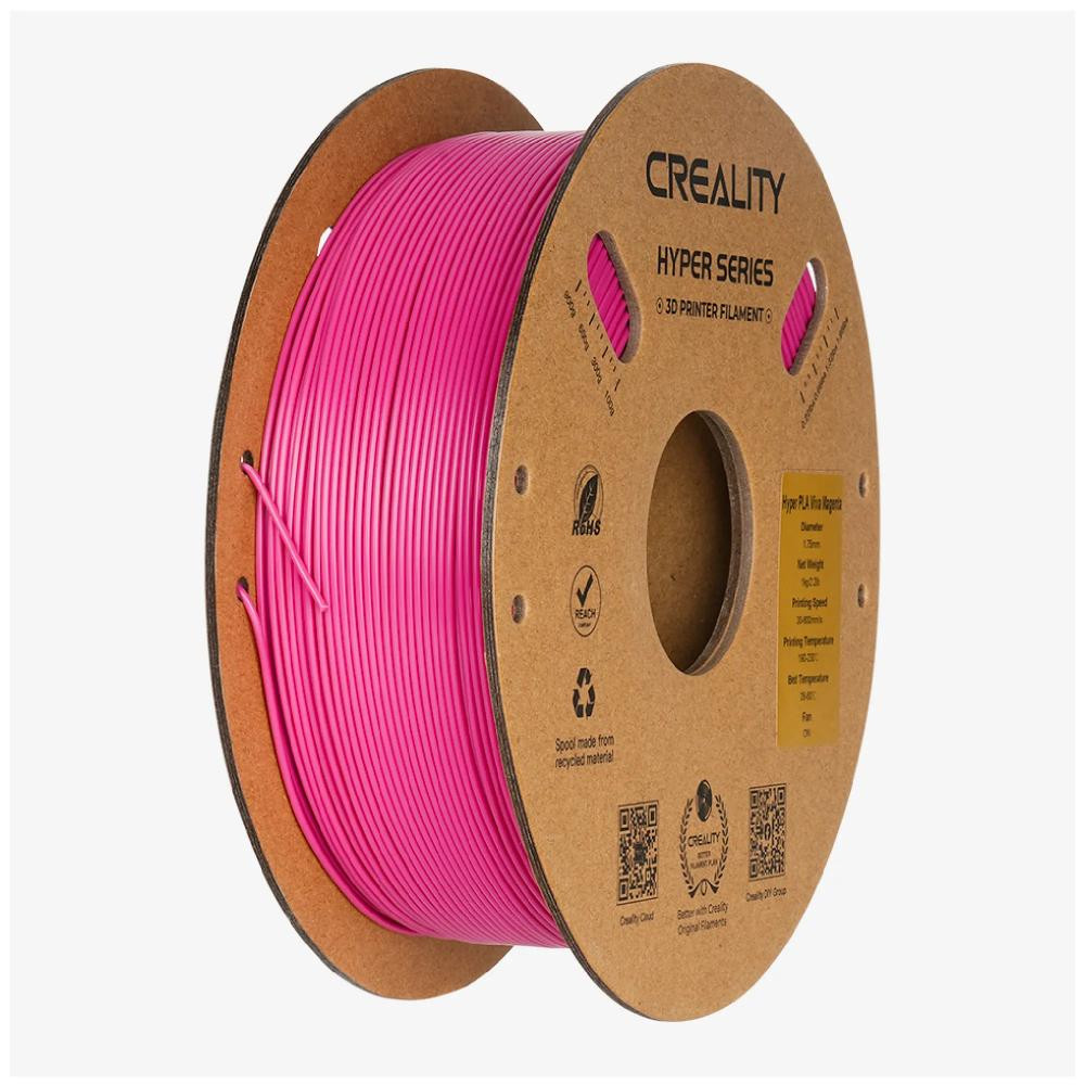 Creality Hyper PLA Filament (пластик) для 3D принтера  1кг, 1.75мм, яскраво малиновий (3301010413) - зображення 1