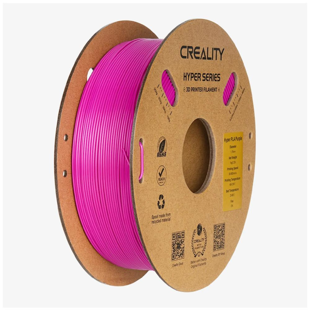 Creality Hyper PLA Filament (пластик) для 3D принтера  1кг, 1.75мм, фіолетовий (3301010410) - зображення 1