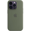 Apple iPhone 14 Pro Silicone Case with MagSafe - Olive (MQUH3) - зображення 1