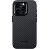 Pitaka MagEZ Case Pro 4 Twill 1500D Black/Grey for iPhone 15 Pro Max (KI1501PMP) - зображення 1