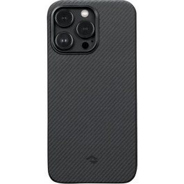   Pitaka MagEZ Case 3 Twill 600D Black/Grey for iPhone 14 Pro (KI1401PA)