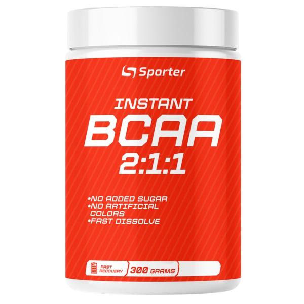 Sporter Instant BCAA 2:1:1 300 g /30 servings/ Apple - зображення 1