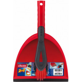   Vileda Совок + щетка 2 в 1 Dustpan and Brush Set (4023103172326)