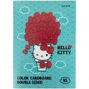   Kite Набор цветного картона  А4 Hello Kitty 10л. (HK21-255)