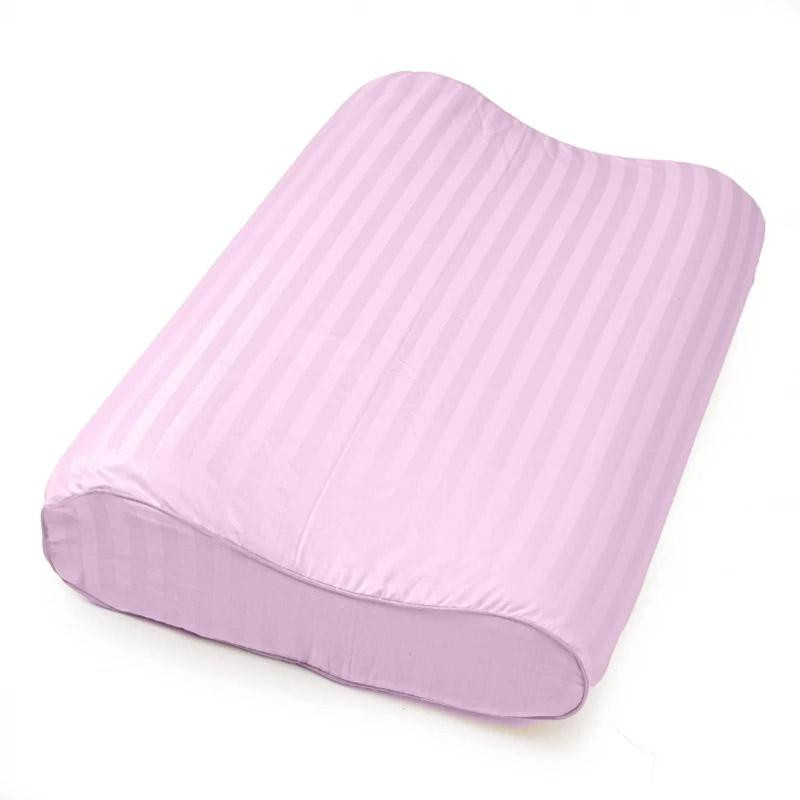 MirSon Наволочка 10017 Satin Stripe 30-0007 Pink  29х50х5 см - Wave (2200006232407) - зображення 1