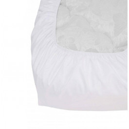   Good-dream Простынь на резинке  Microfiber White Stripe 150х200 (GDMWSHEETF150200)