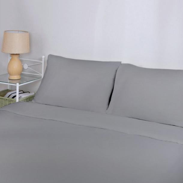 Good-dream Комплект постільної білизни  Бязь Grey King Size 220x240 (GDCGBS220240) - зображення 1