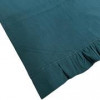 SoundSleep Раннер з рюшами Stonewash Dark Green  темно-зелений 40х180 см (94331936) - зображення 1