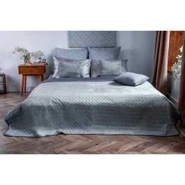   Руно Покрывало двухстороннее  VeLour Серое 180х220 см (340.55_Grey)