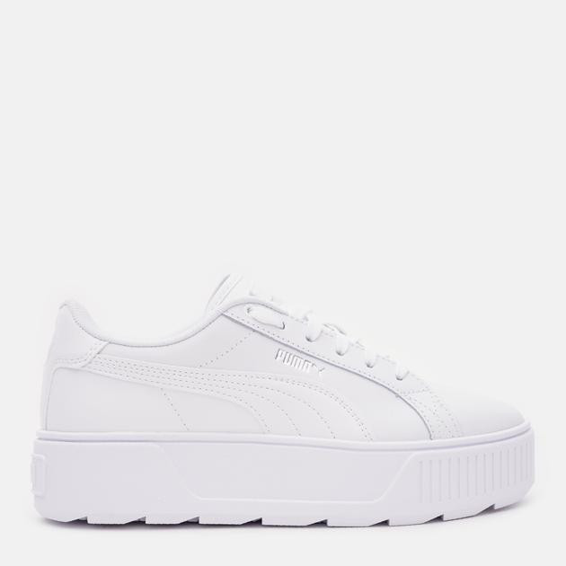 PUMA Кеды  Karmen L 38461501 38 (5) 24 см  White- White- Silver (4064536350776) - зображення 1