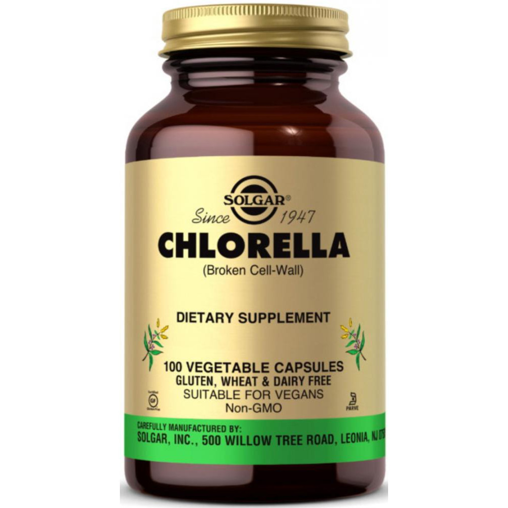 Solgar Chlorella 100 капс - зображення 1