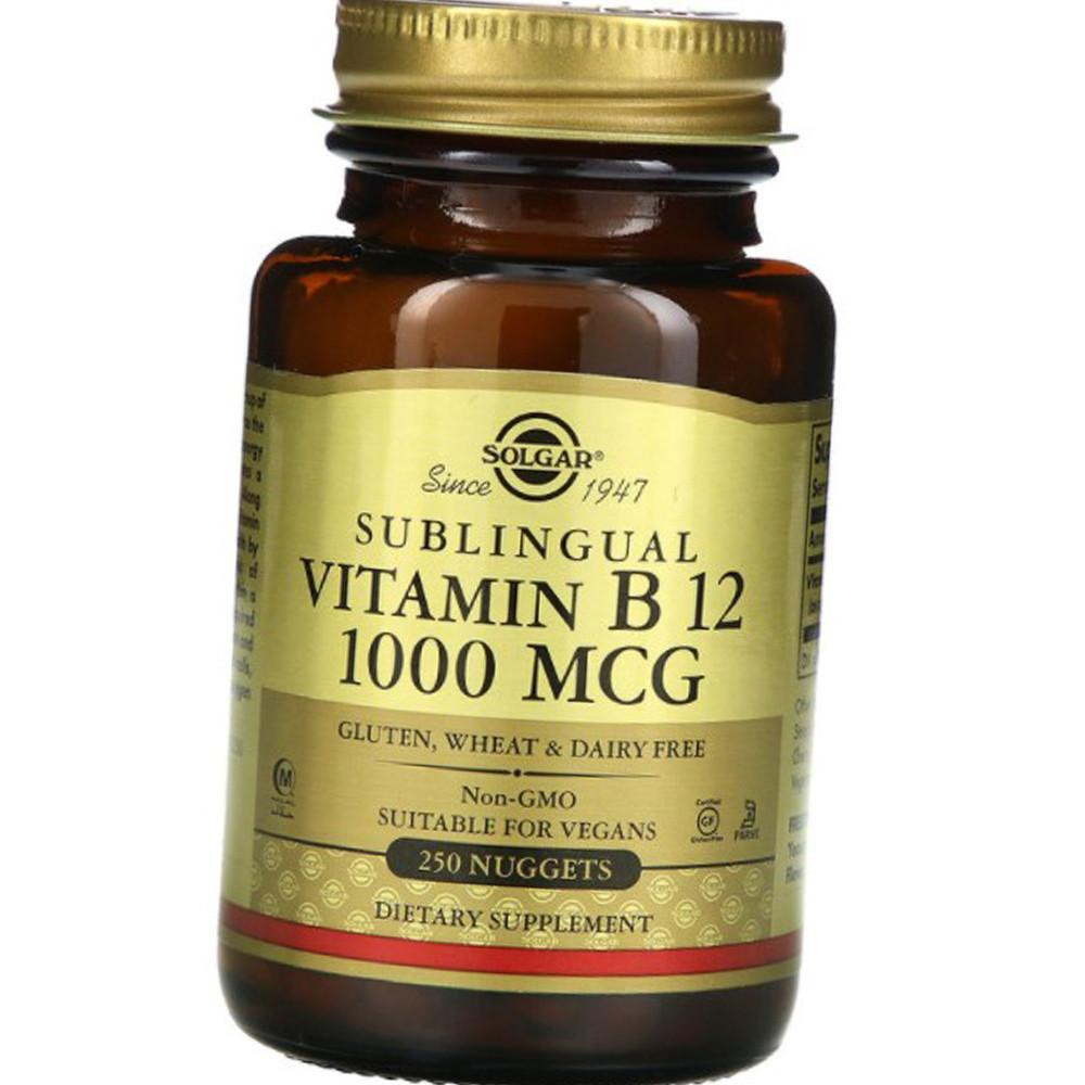 Solgar Sublingual Vitamin B 12 100 таб - зображення 1