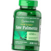 Puritan's Pride Saw Palmetto 450 mg 200 капс - зображення 5