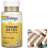 Solaray Vitamin D3 + K2 60 Veg Caps - зображення 2