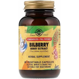   Solgar Bilberry Berry Extract (60 капс)