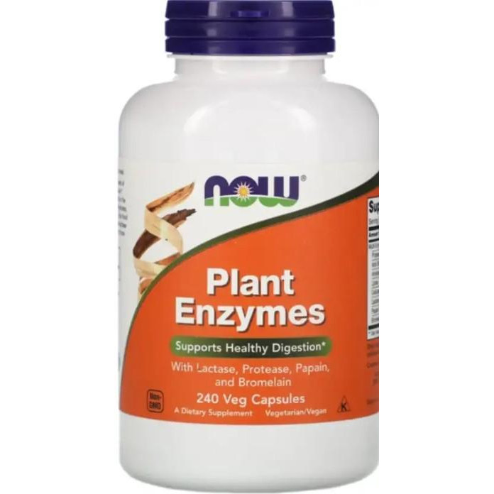 Now Plant Enzymes 240 капс - зображення 1