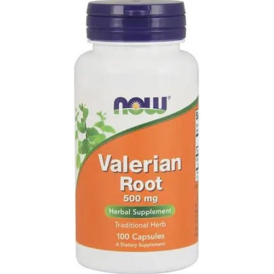 Now Valerian Root 500 mg 100 кап - зображення 1