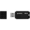 GOODRAM 64 GB UME3 USB 3.0 Black (UME3-0640K0R11) - зображення 3