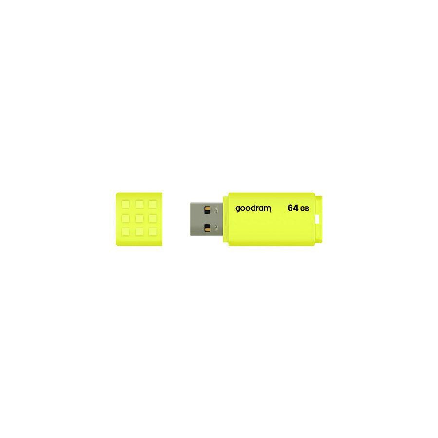 GOODRAM 64 GB UME2 Yellow (UME2-0640Y0R11) - зображення 1