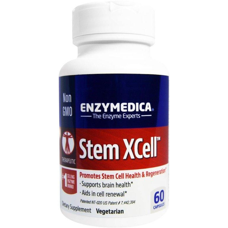 Enzymedica Ферменты для мозга, Stem XCell, , 60 капсул (ENZ-28050) - зображення 1