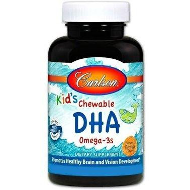 Carlson Labs Kids Chewable DHA Риб'ячий жир для дітей 180 м'яких капсул - зображення 1