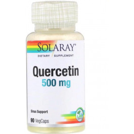   Solaray Кверцетин, Quercetin, , 500 мг, 90 капсул (SOR-44685)