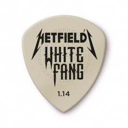   Dunlop Набор медиаторов PH122T1.14 Hetfield's White Fang Custom Flow Pick Tin 1.14mm 6 Pack