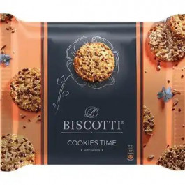   BISCOTTI Печиво  Cookies Time з насінням 180 г (4820216120103)