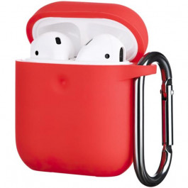   2E Чехол  для Apple AirPods Pure Color Silicone (3mm) Red (2E-AIR-PODS-IBPCS-3-RD)