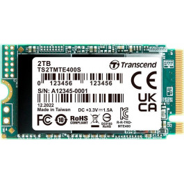   Transcend MTE400S 2 TB M.2 (TS2TMTE400S)