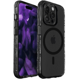   LAUT Crystal Matter X Case with MagSafe for iPhone 15 Pro Max - Crystal Black (L_IP23D_CMX_UB)