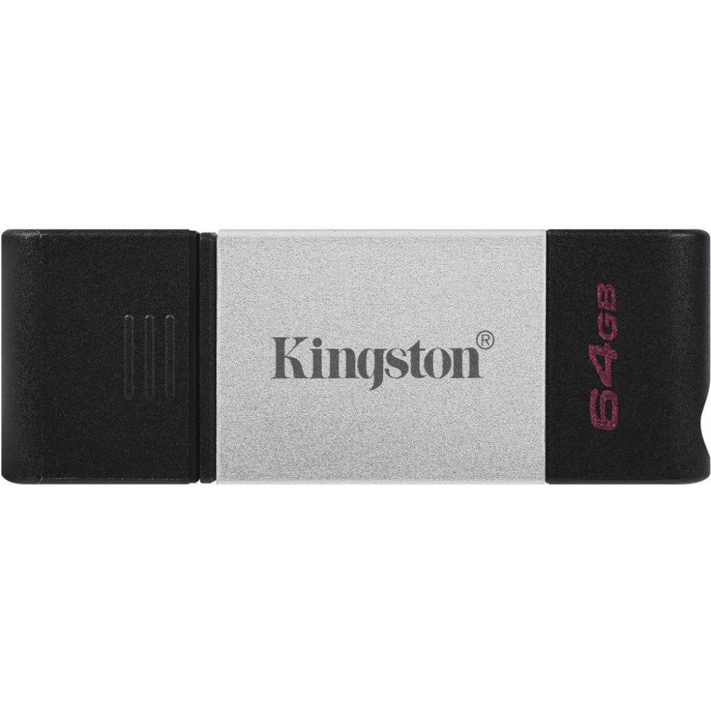 Kingston 64 GB DataTraveler 80 USB-C 3.2 (DT80/64GB) - зображення 1