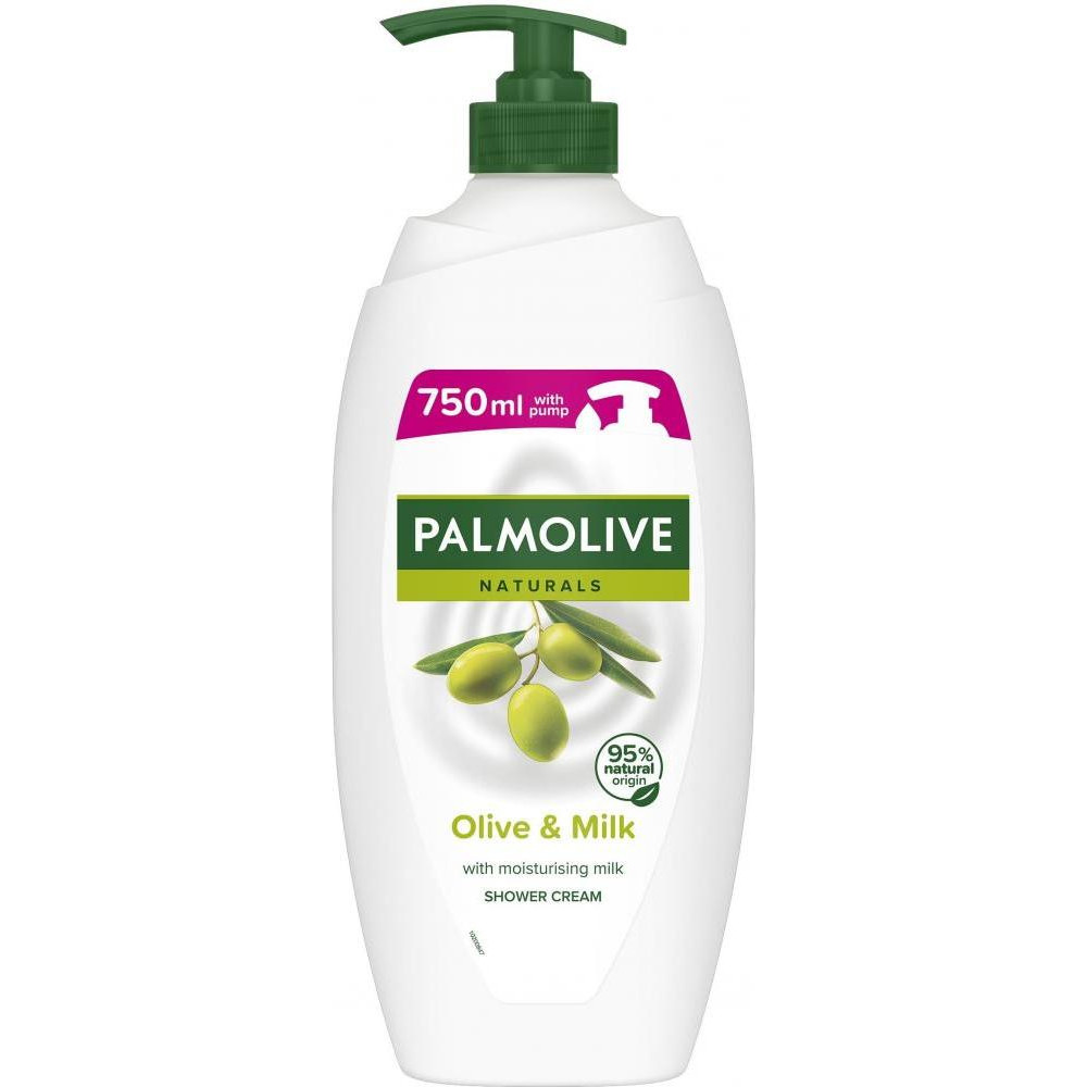 PALMOLIVE Гель для душу  Naturals Оливка та молочко Зволожуючий 750 мл (8714789526478) - зображення 1