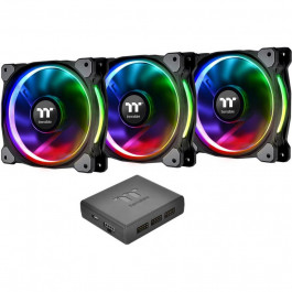   Thermaltake Riing Plus 12 RGB Radiator Fan TT Premium Edition 3-Fan Pack (CL-F053-PL12SW-A)