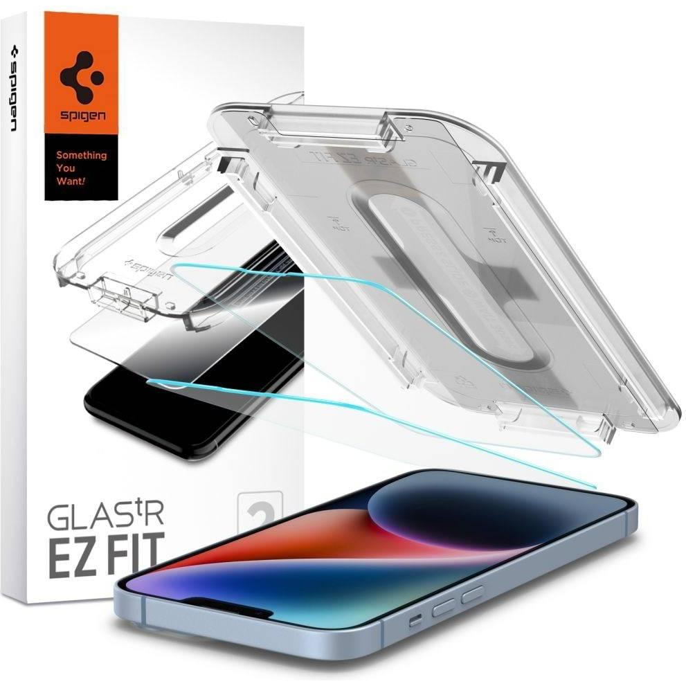 Spigen iPhone 14 Plus/13 Pro Max tR EZ Fit Transparency Sensor Open (2 Pack), Clear (AGL03375) - зображення 1