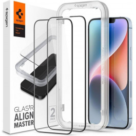   Spigen tR Align Master FC iPhone 13/13 Pro 2 Pack Black (AGL03387)