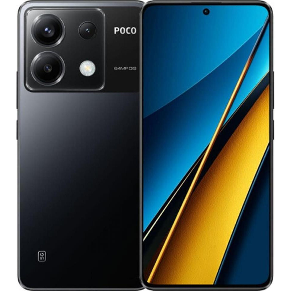 Xiaomi Poco X6 12/256GB Black - зображення 1