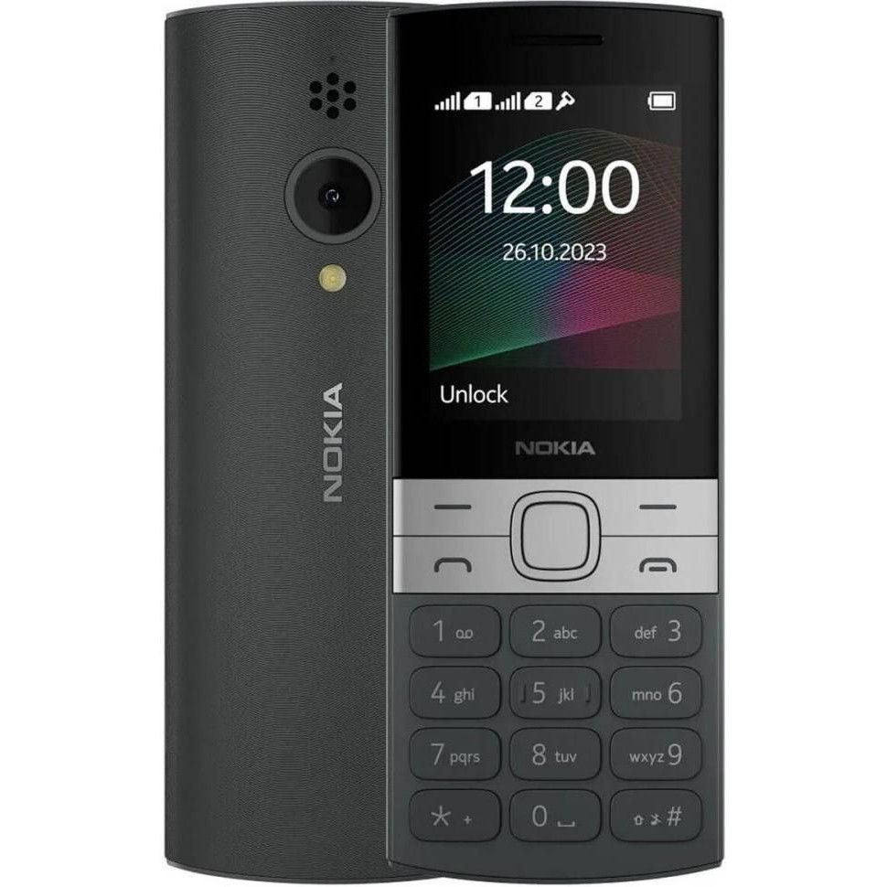 Nokia 150 Dual Sim 2023 Black - зображення 1