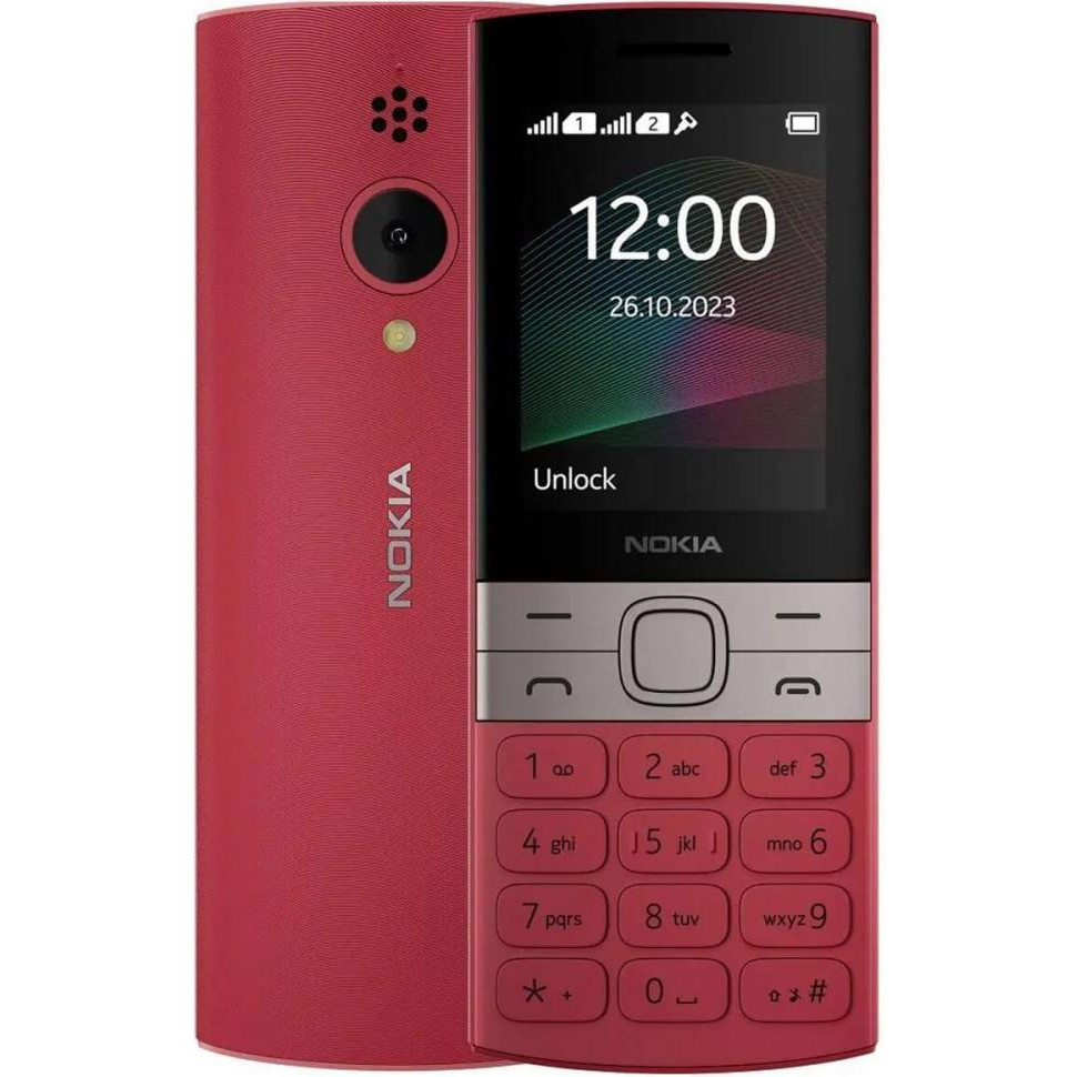 Nokia 150 Dual Sim Red (16GMNR01A02) - зображення 1