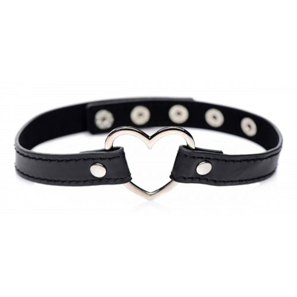  Нашийник «Темне серце» Dark Heart Choker (AG249-Black) - зображення 1