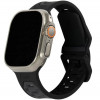 URBAN ARMOR GEAR Ремінець  for Apple Watch Ultra 49/45/44/42mm - Civilian Silicone New Graphite/Black (194002114032) - зображення 1