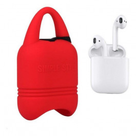   i-Smile Чохол Kindon  для Apple AirPods IPH1430 Red (702347)