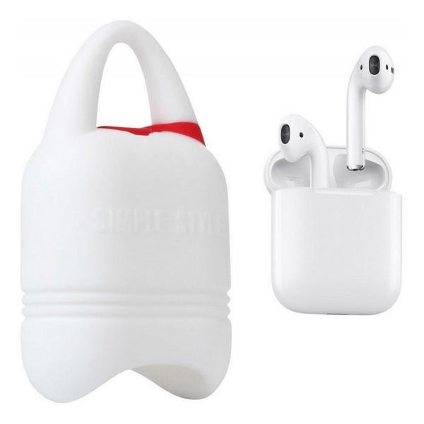 i-Smile Чохол Kindon  для Apple AirPods IPH1430 White (702345) - зображення 1